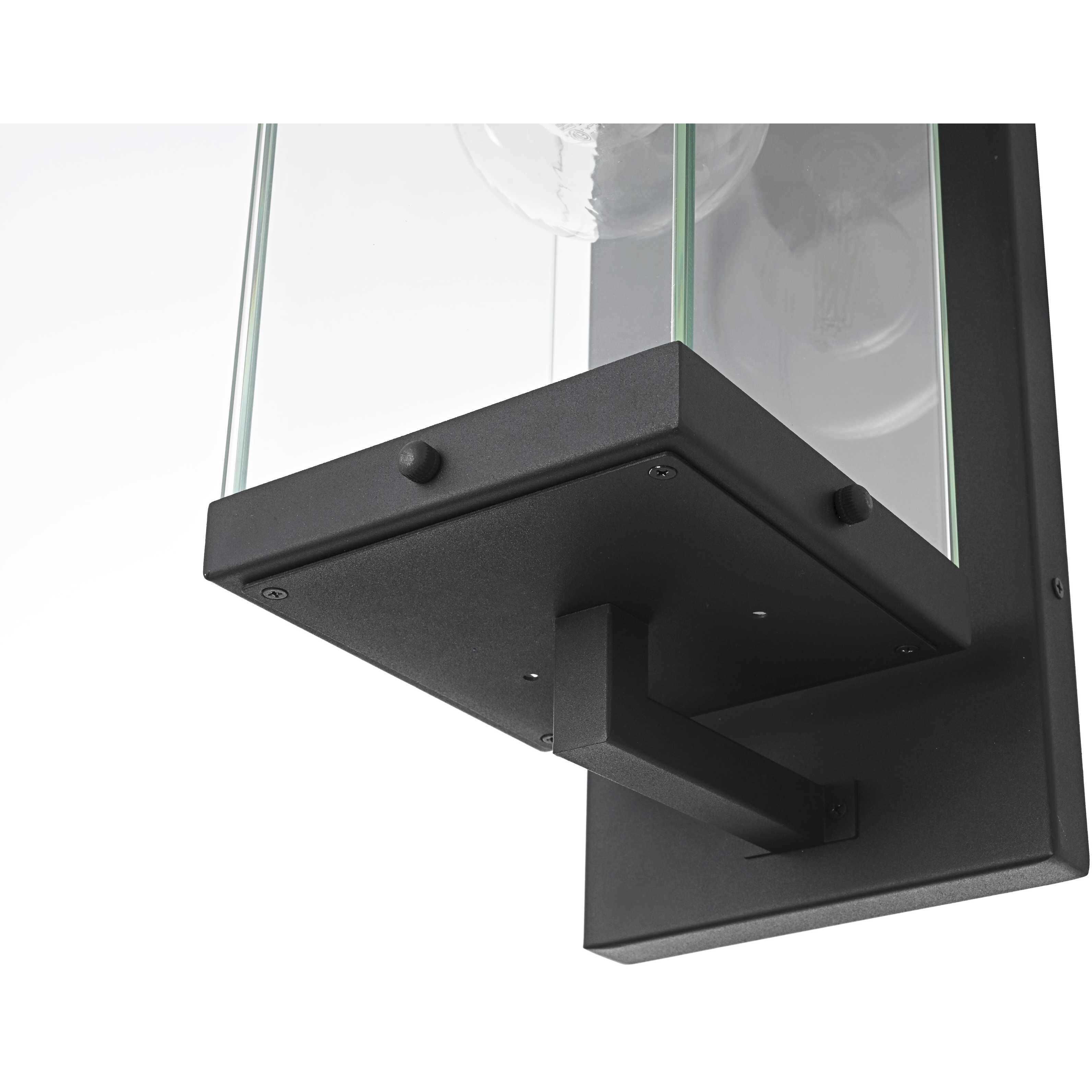 Keaton 1 Light 17 inch Black Outdoor Wall Sconce