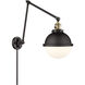 Franklin Restoration Hampden 1 Light 9.00 inch Swing Arm Light/Wall Lamp