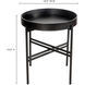 Ace 19 X 18 inch Black Tray Side Table