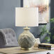 Baffo 30 inch 150.00 watt Gold Table Lamp Portable Light
