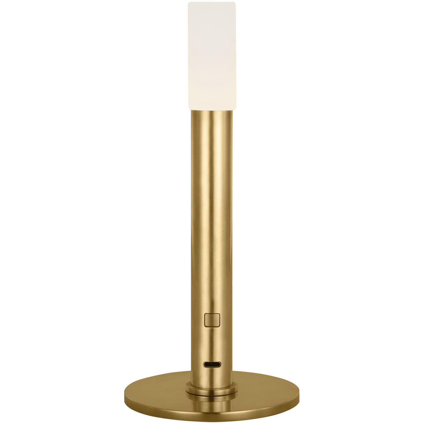 Kelly Wearstler Rousseau 9.5 inch 5.00 watt Antique-Burnished Brass Rechargeable Accent Lamp Portable Light