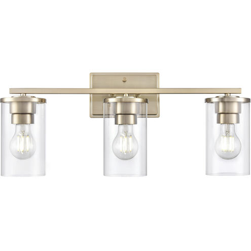 Verlana 3 Light 22 inch Modern Gold Vanity Light Wall Light