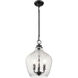 Adeline Pendant Ceiling Light in Matte Black