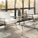 Xanadu Black & Cream Rattan w/ Off White Cushion Lounge Chair