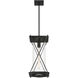 Rockhill 1 Light 9.5 inch Dark Matte Black Outdoor Pendant