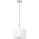 Linden LED 12 inch Brushed Nickel Pendant Ceiling Light