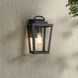 Brenwick 1 Light 11.25 inch Powder Coated Black Outdoor Wall Sconce