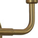 Mavisten Edition Carbonia LED 9.75 inch Lacquered Burnished Brass Wall Sconce Wall Light