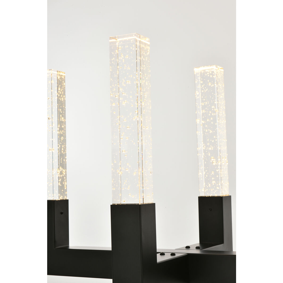 Noemi 8 Light 12 inch Black Pendant Ceiling Light