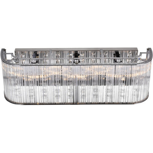 Elsa 3 Light 18 inch Chrome Vanity Light Wall Light