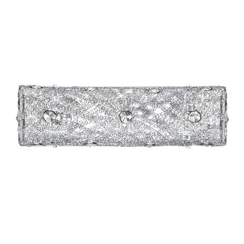 Kendal Lighting Solaro 3 Light 15 inch Chrome Vanity Light Wall Light VF6200-3L-CH - Open Box
