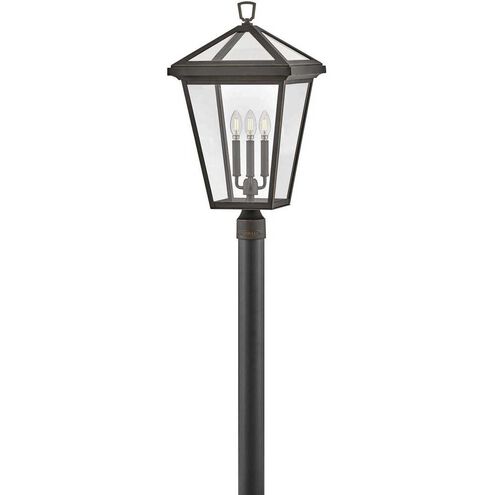 Estate Series Alford Place 3 Light 14.00 inch Post Light & Accessory