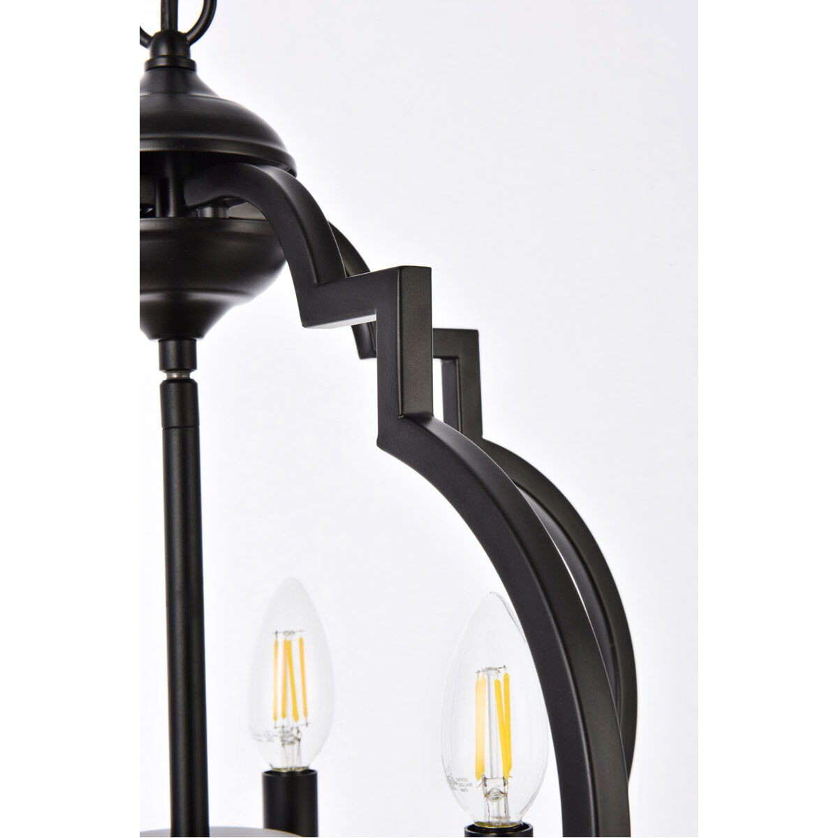 Sandara 4 Light 17 inch Black Pendant Ceiling Light