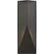 Kelly by Kelly Wearstler Punto LED 38 inch Bronze Outdoor Wall Lantern