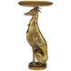 Ballyregan 15.5 inch Antique Brass Accent Table