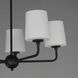 Bristol 5 Light 26.5 inch Anthracite Single-Tier Chandelier Ceiling Light