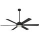 Cairo 65 inch Coal Smart Indoor/Outdoor Ceiling Fan
