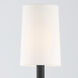 Sylvan 4 Light 16 inch Black Forged Semi Flush Ceiling Light