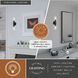 Warren 2 Light 4.75 inch Matte Black Wall Light