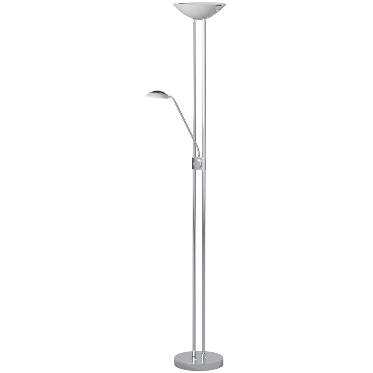 Baya 1 70.86 inch 20 watt Chrome Floor Lamp Portable Light