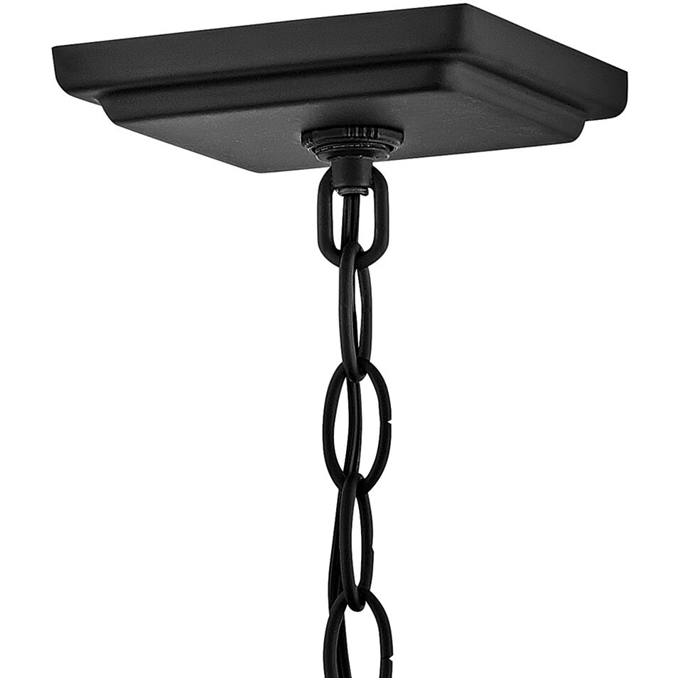 Coastal Elements Coen LED 12 inch Black Outdoor Hanging Lantern