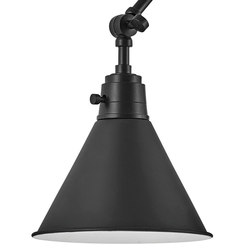 Arti 1 Light 7.75 inch Black Indoor Wall Sconce Wall Light