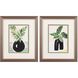 Florals Collection Green Framed Art