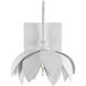 Sweetheart 1 Light 9.5 inch Gesso White Wall Sconce Wall Light