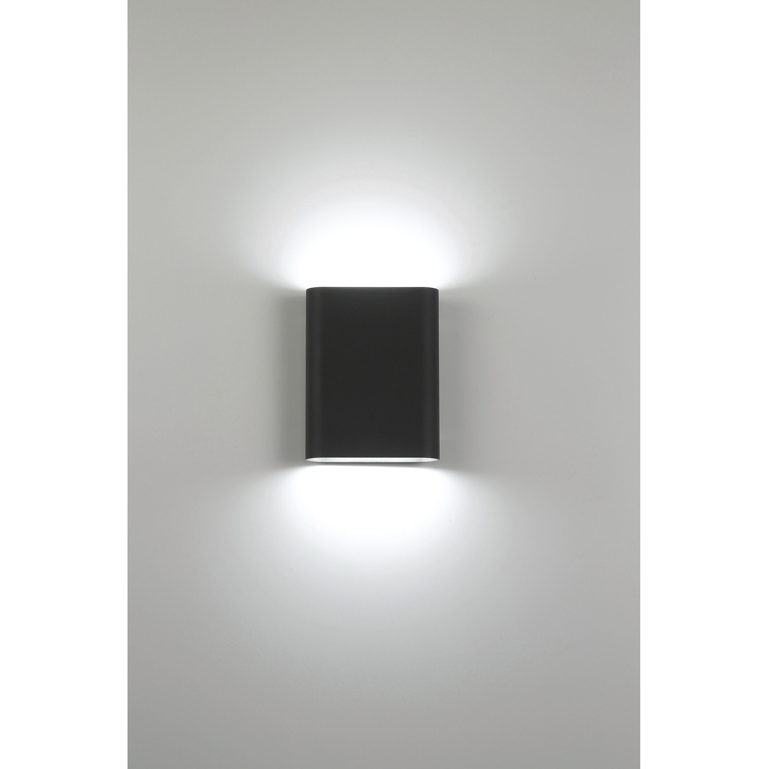 Lux Bi Wall Sconce Wall Light in Black