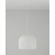 Piero 3 Light 31.5 inch White Chandelier Ceiling Light, Large