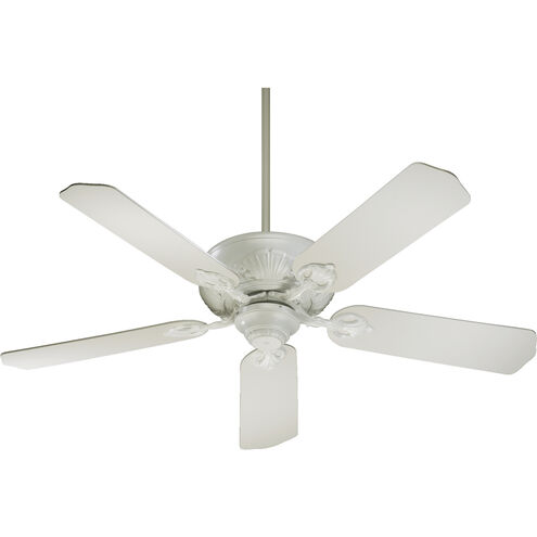 Quorum 78525-8 Chateaux 52 inch Studio White Ceiling Fan in Light Kit Not  Included