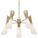 Vantrel 5 Light 26.25 inch Legacy Brass Chandelier Ceiling Light