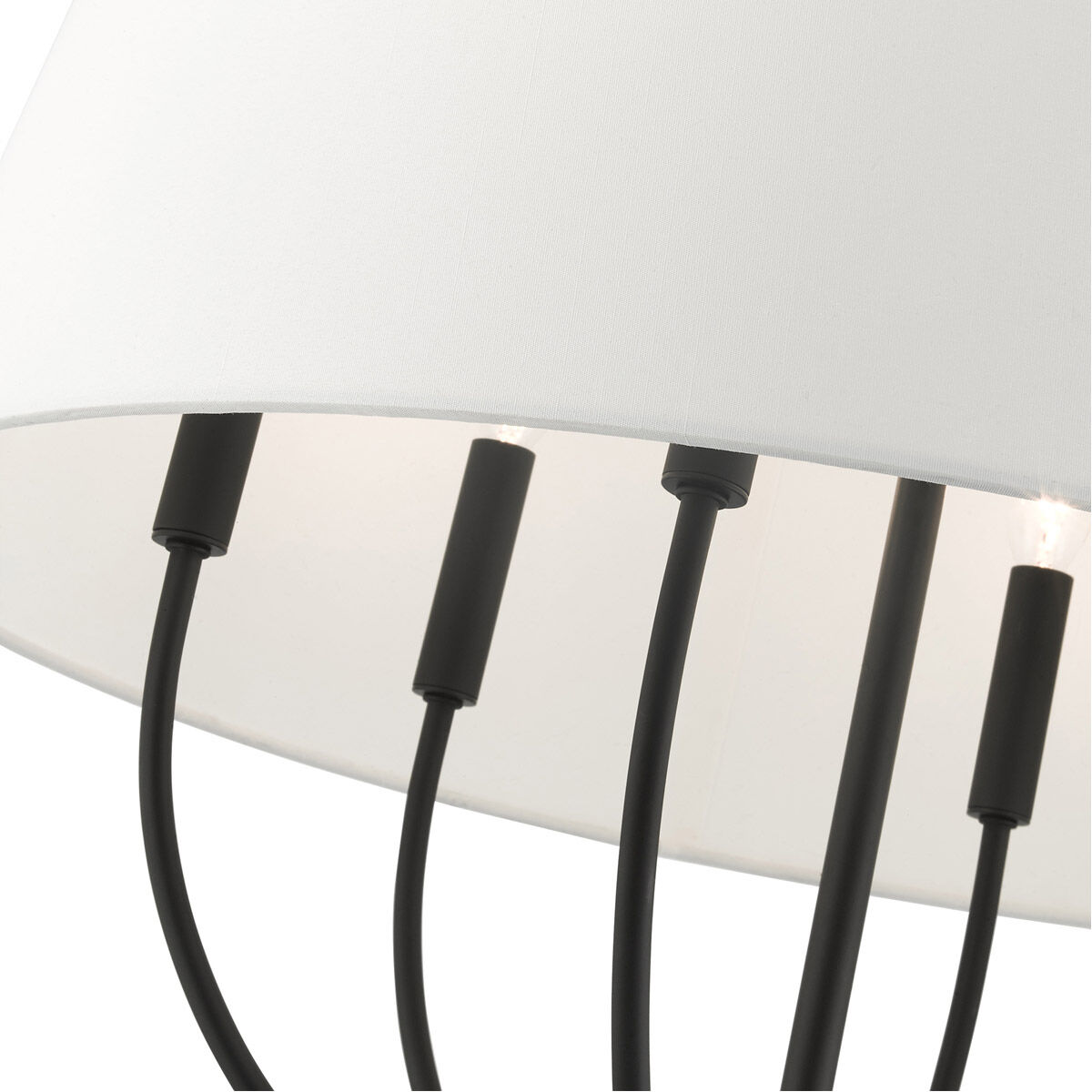 Ridgecrest 6 Light 24 inch Black Pendant Chandelier Ceiling Light