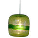 Envisage VI 1 Light 8 inch Chrome Mini Pendant Ceiling Light in Envisage Green
