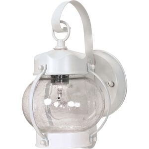 Brentwood 1 Light 11 inch White Outdoor Wall Lantern