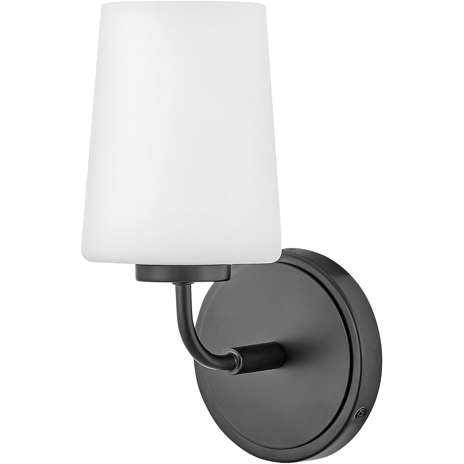 Kline LED 6.75 inch Black Bath Light Wall Light