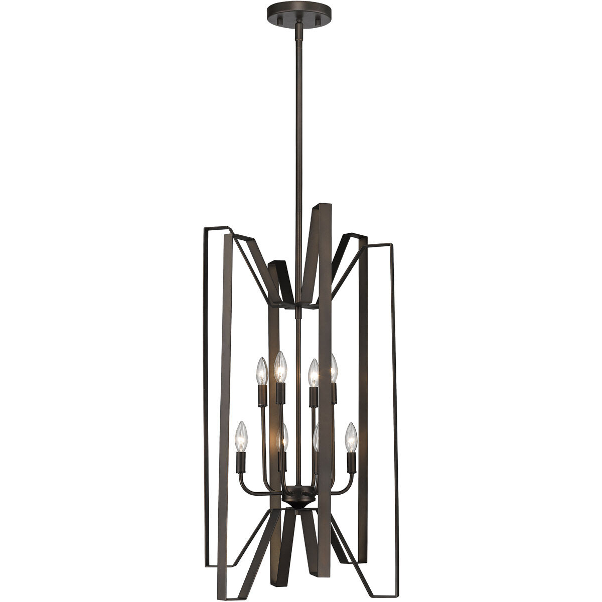 Marsala 8 Light 19 inch Bronze Pendant Ceiling Light