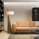 Obelisk 63 inch 9 watt Natural Ash Floor Lamp Portable Light