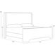 Ives Altro Cappuccino Bed, King