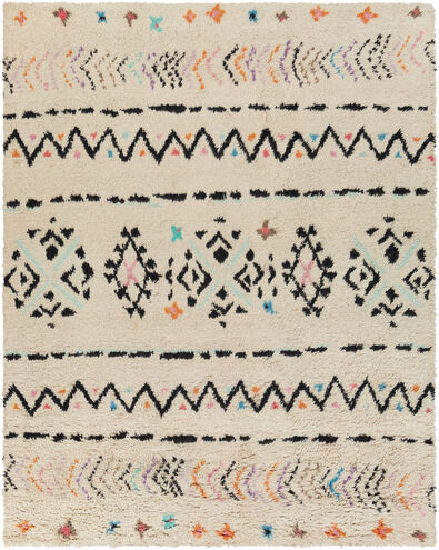 Riad 120 X 96 inch Ivory Rug in 8 x 10, Rectangle