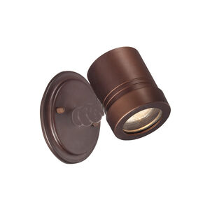 Cylinder 1 Light 5 inch Architectural Bronze Exterior Wall Mount