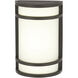 Bay View LED 12 inch Oil Rubbed Bronze Outdoor Pocket Lantern, Great Outdoors