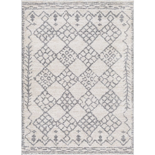 Andorra 108.27 X 78.74 inch Gray/Charcoal/Off-White/Beige Machine Woven Rug in 6.5 x 9