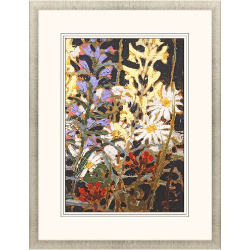 Florals Collection Yellow Framed Art