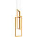 Cole LED 6 inch Gold Pendant Ceiling Light