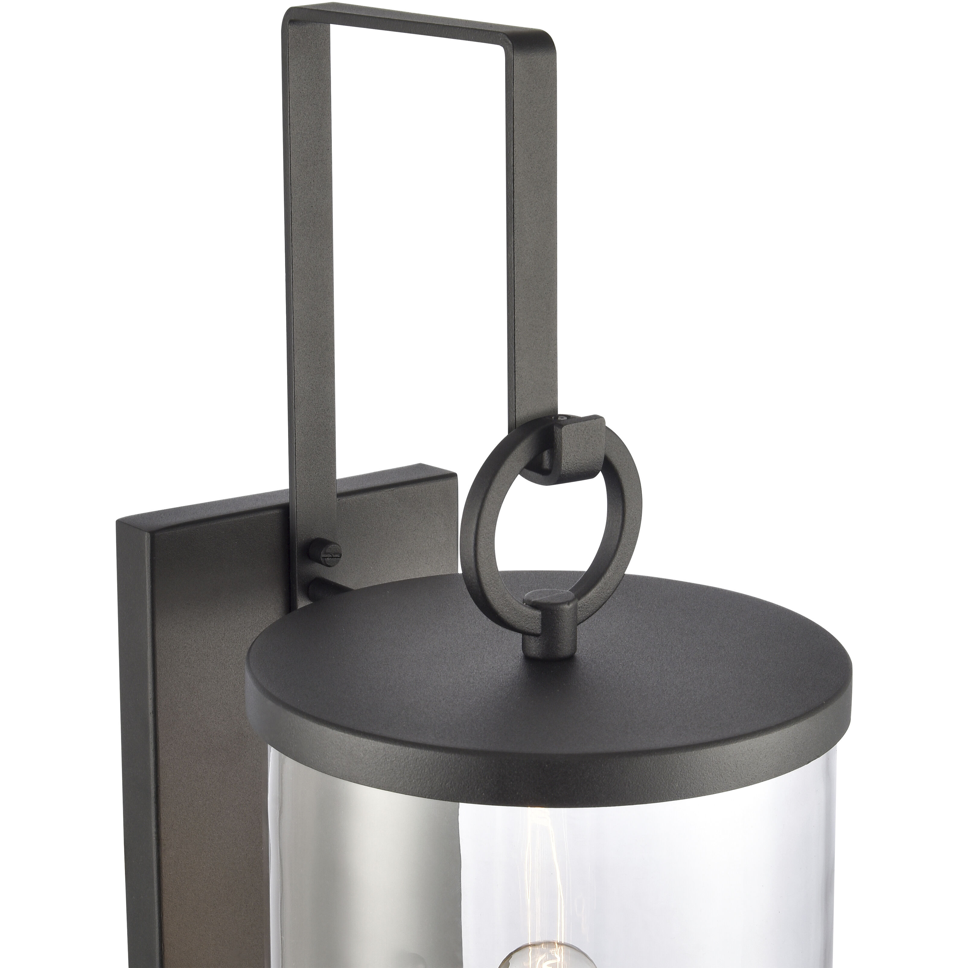 Hopkins 1 Light 24 inch Charcoal Outdoor Wall Sconce