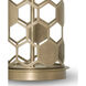 Scarlett 32 inch 150.00 watt Brass Table Lamp Portable Light