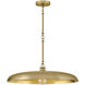 Sadie 1 Light 24 inch Lacquered Brass Chandelier Ceiling Light