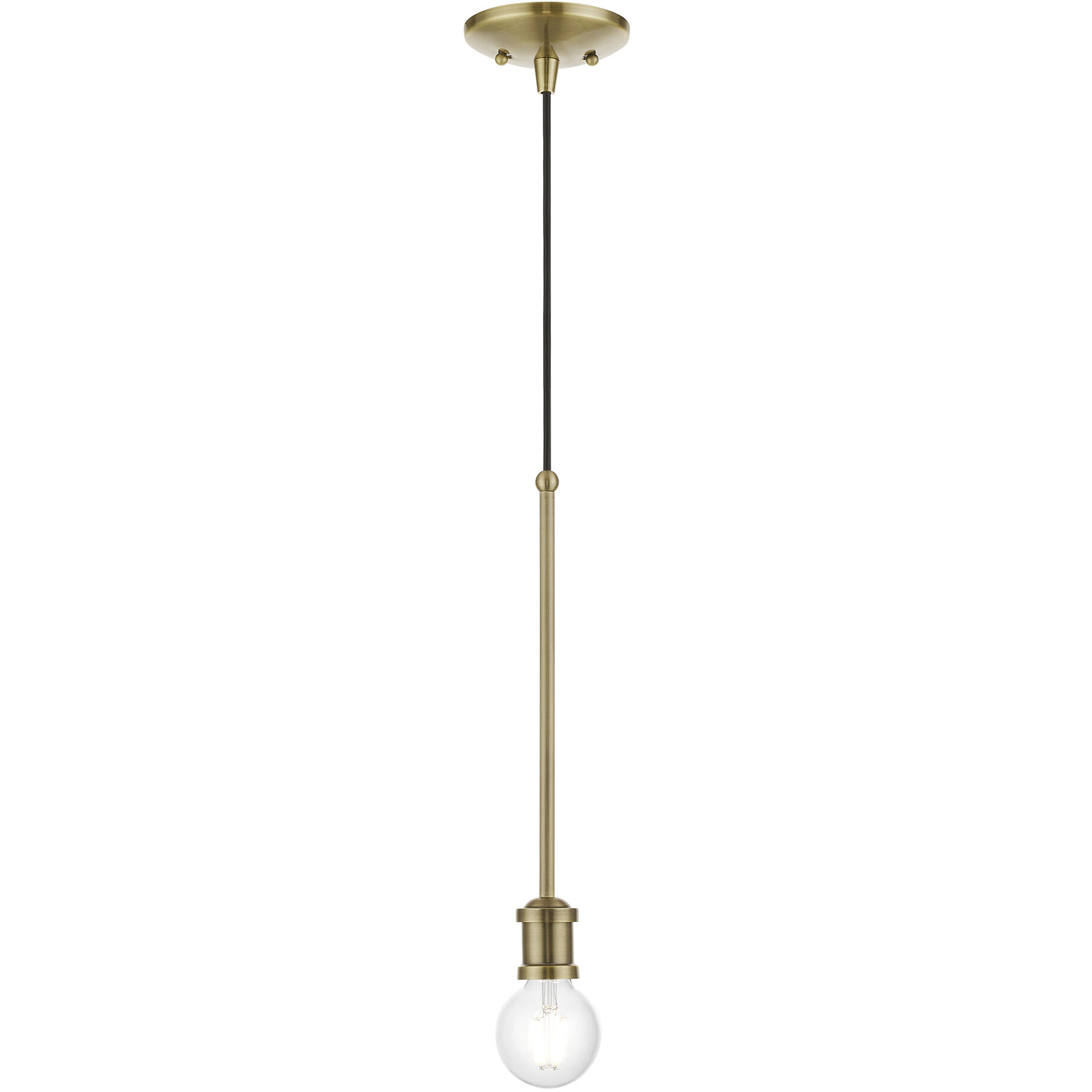 Brass single pendant light online