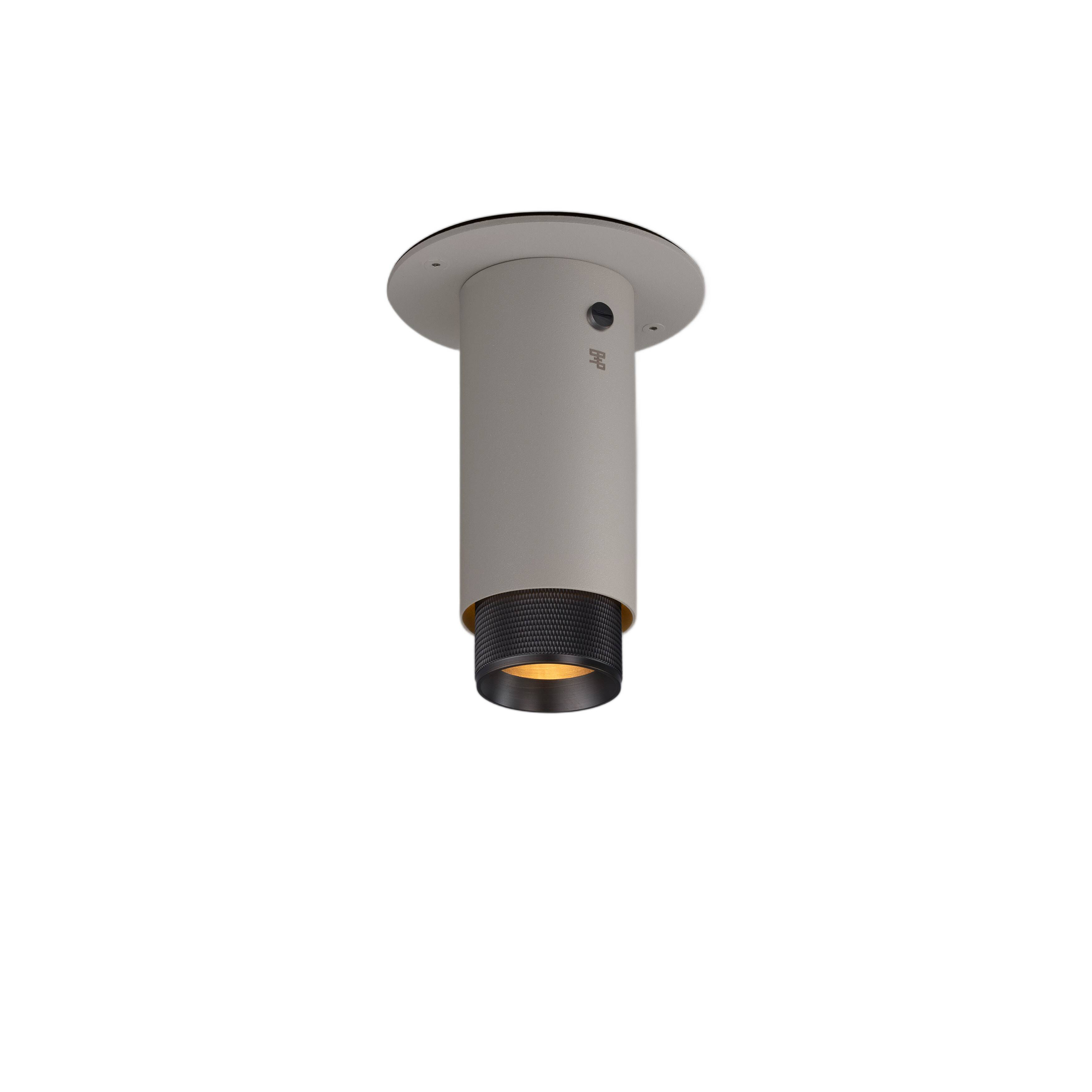 Exhaust Surface LED 2.36 inch Stone / Smoked Bronze Flush Mount Ceiling Light